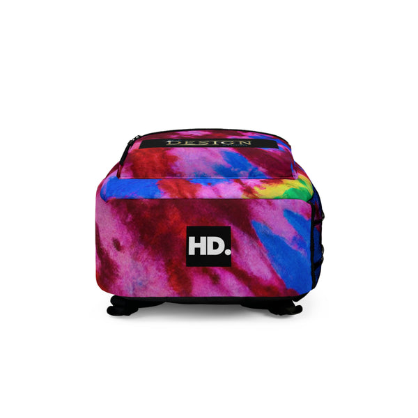 Tie Dye Designs By Mia WilcoxGenre (Backpack)