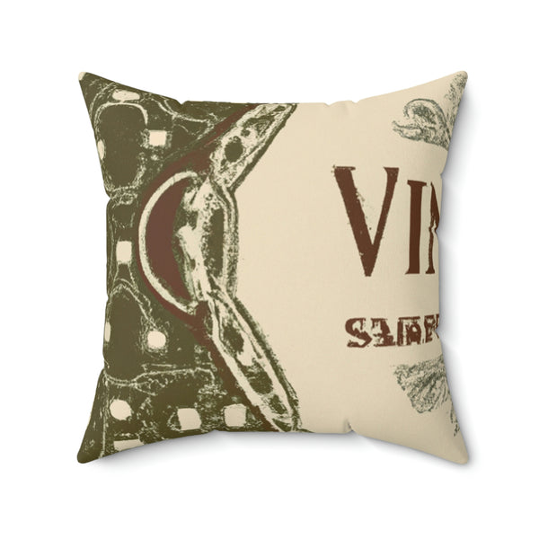 Vintage Print Designs - Luxurious Lifestyle By Luxe Lynne - Throw Pillow