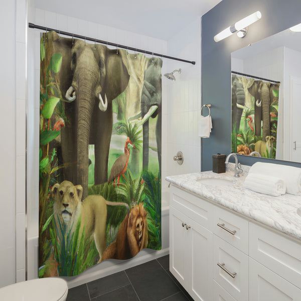 Jungle Designs By: InterioristaDesigner (Shower Curtain)