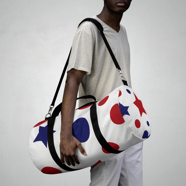 Polka Dot Design By: EdgyElite Luxuries - Duffle Bag