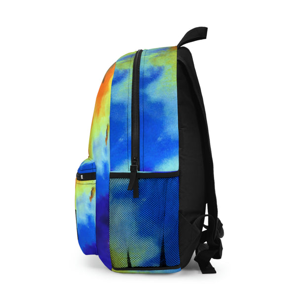 Tie Dye Designs By Bruno Santos, Pop Singer (Backpack)