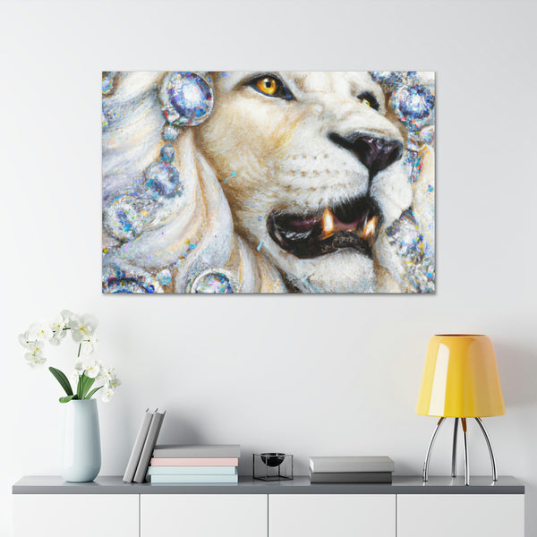 Lion Design By: Infinite Imaginator, Genna Galaxi. (Wall Art)