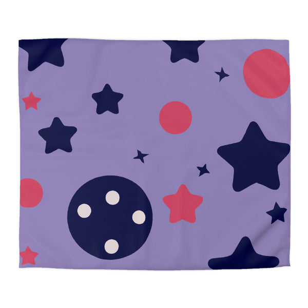 Polka Dots and Stars By: Matilda Clairefield - Pillow