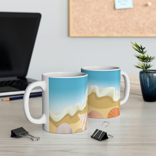 Seashell Design By: Johannes Vermeer (Mug)