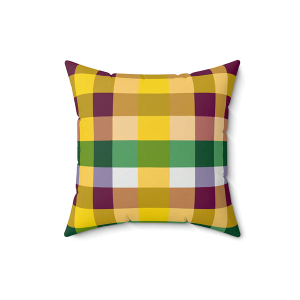 Plaid Design By: Rembrandt van Rijn (Pillow)