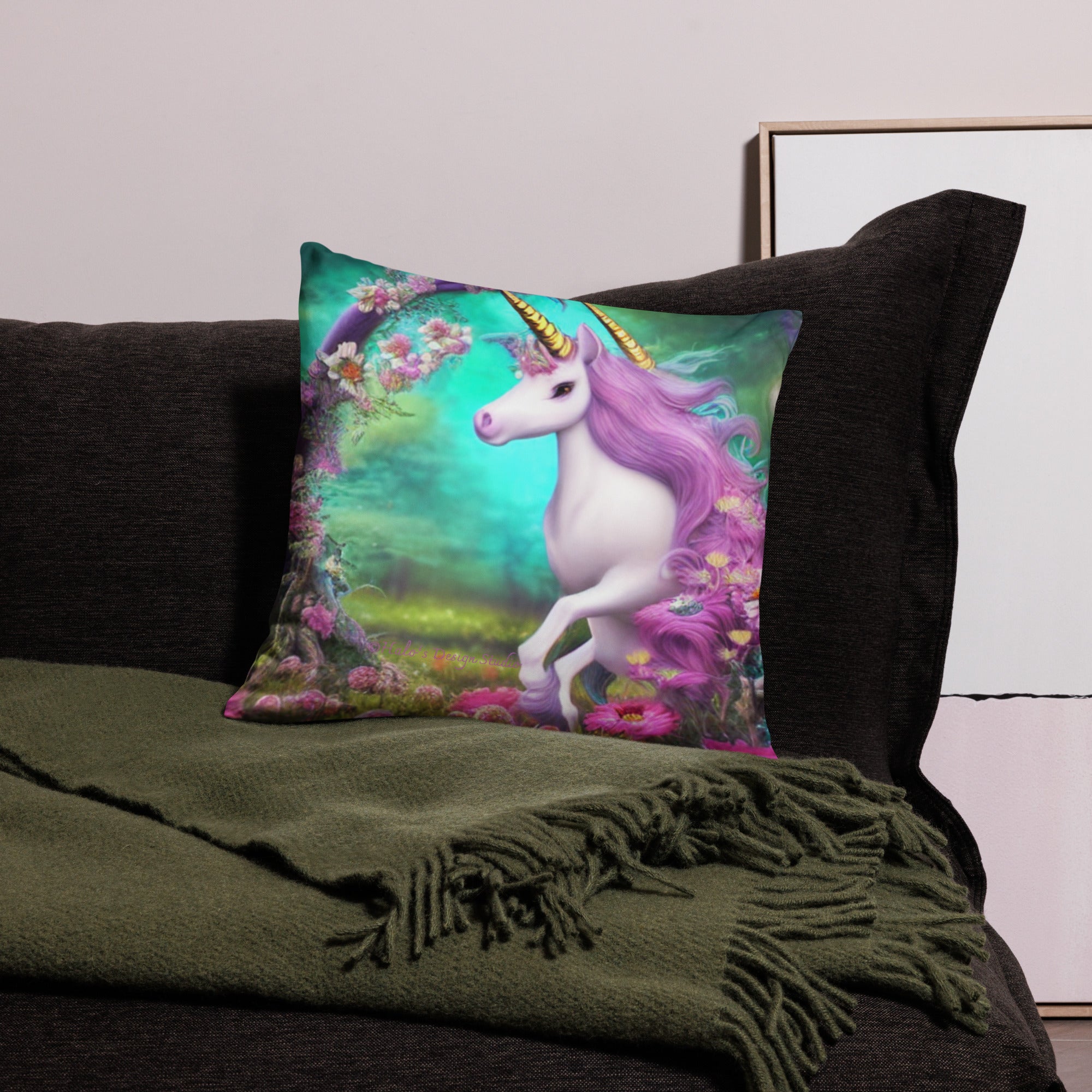 Majestic Unicorn Pillow