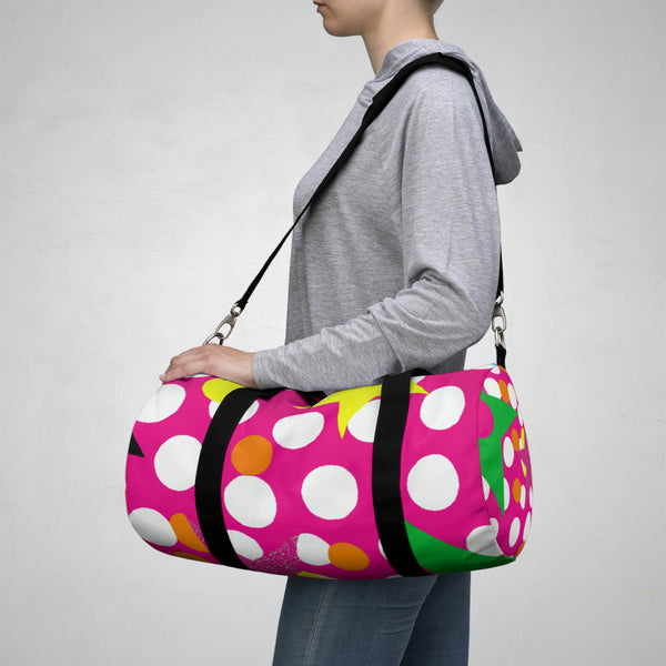 Polka Dot Design By: -LuxeDuffle by Karina - Duffle Bag