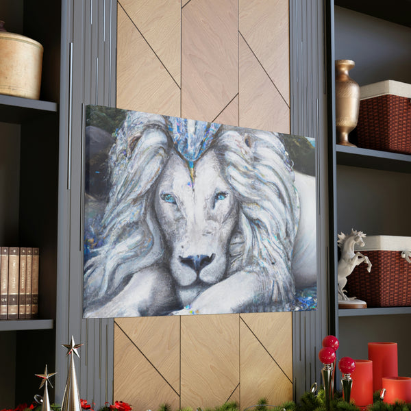 Lion Design By: The Ivory Painter. (Wall Art)