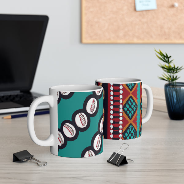 Afrocentric Designs ByBiruni Ceramicas (Mug)