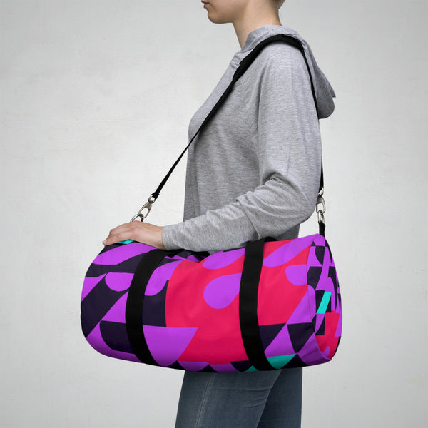 Geometric Art Design By: Sapphrine Luxury Bags (Duffle Bag)