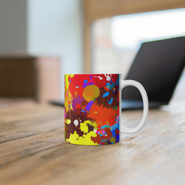 Abstract Art Design By: Johannes Vermeer (Mug)