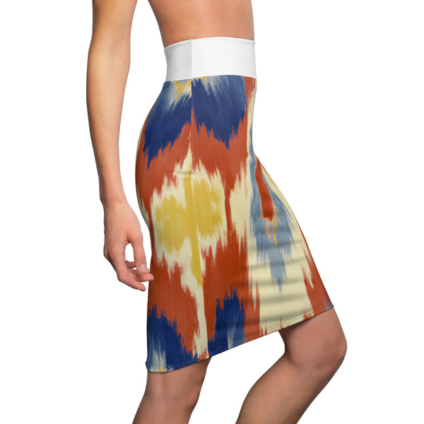 Creative Print Design By: 21st century Girl: 

Dazzling Diamond Danielle (Pencil Skirt)