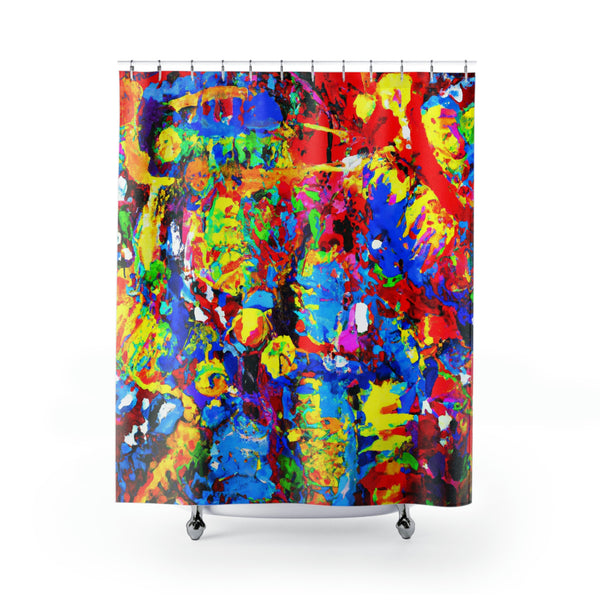 Dynamic Artistic Design (Shower Curtain)