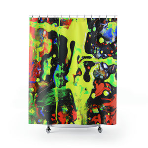 Abstract Design By Seak M. Kim (Shower Curtain)