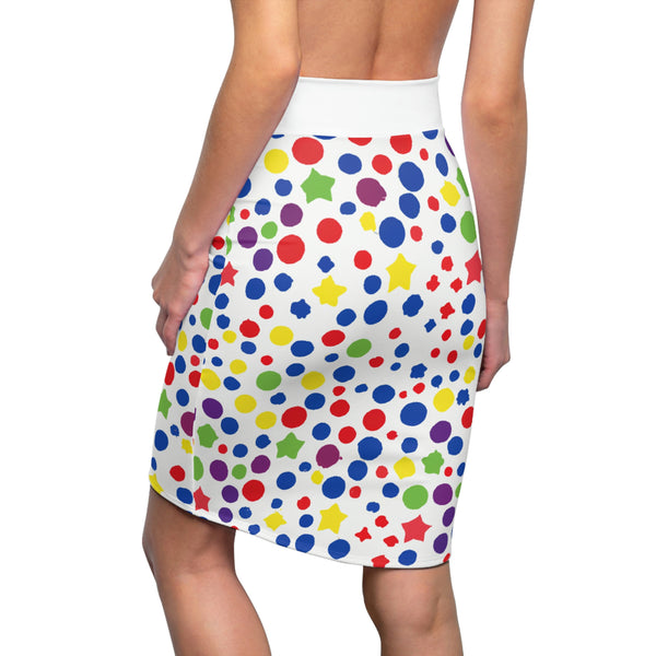 Polka Dot Designs By: Seammercy  (Pencil Skirt)