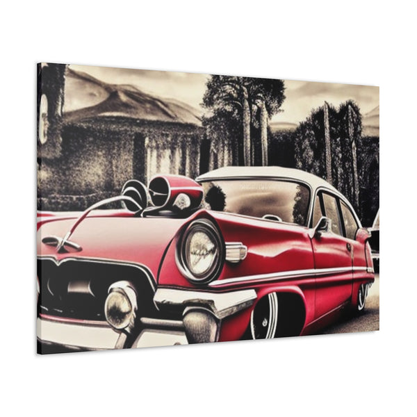 Car Classic By Dusky Renaissance Artist Olivia (Wall Art)