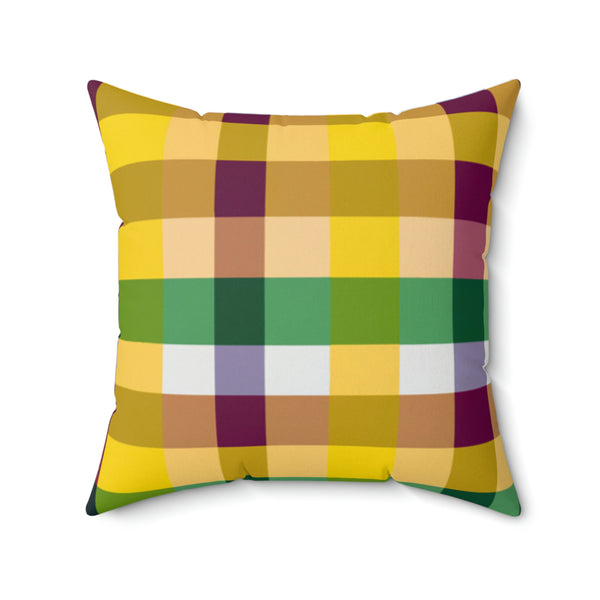 Plaid Design By: Rembrandt van Rijn (Pillow)