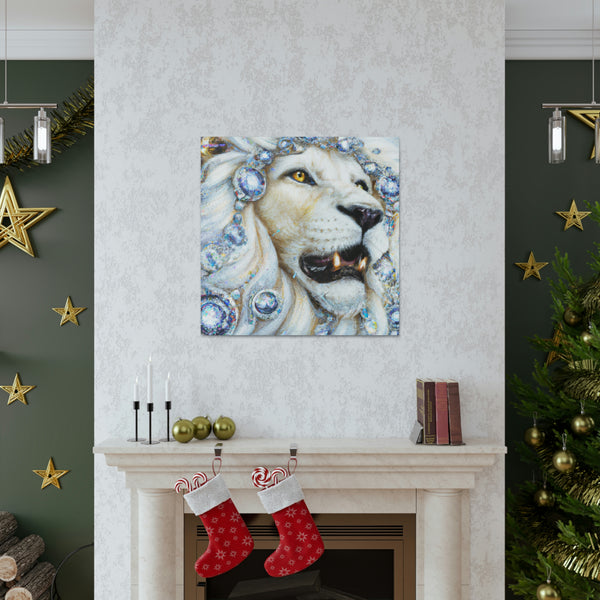 Lion Design By: Infinite Imaginator, Genna Galaxi. (Wall Art)