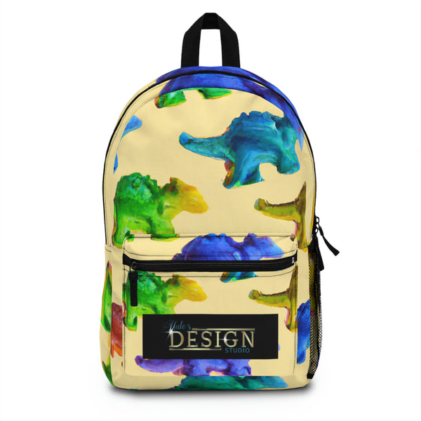 Dinosaur Designs By: - Ezra Ottilie Grey (Backpack)