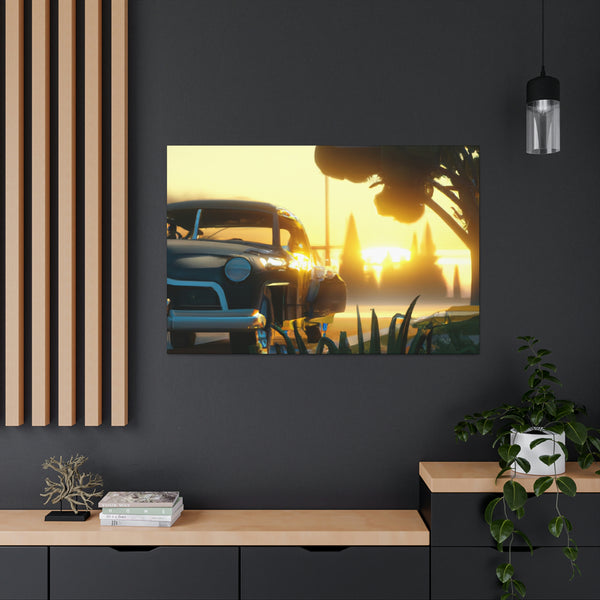 Classic Car Designs By Adeline Ravoux (Wall Art)