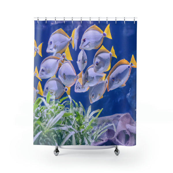 Fish Design By: Rebecca Rose Atelier - Shower Curtain