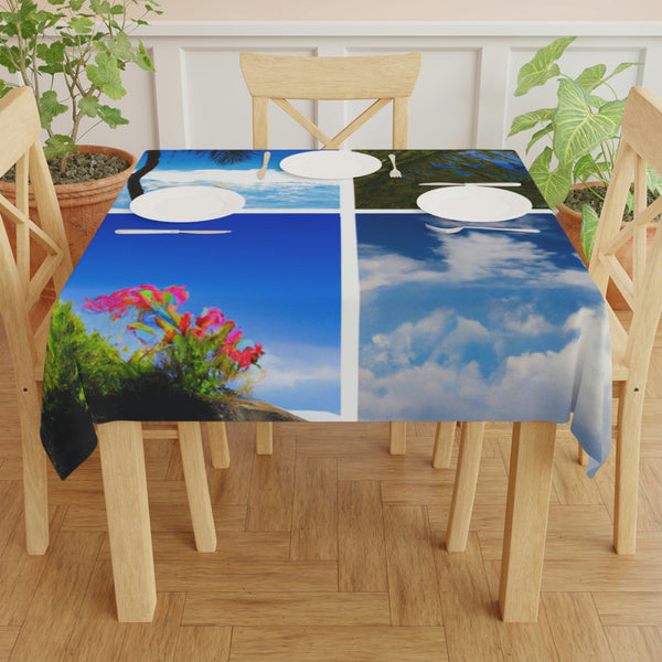 Tropical Paradise Design By: Female Designer: Celeste Metallicae(Tablecloth)