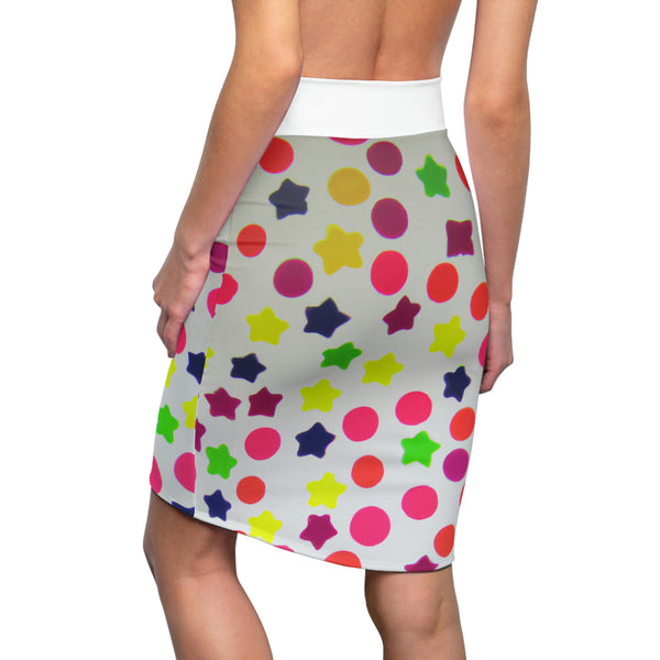 Polka Dot Designs By: Tailorbee  (Pencil Skirt)