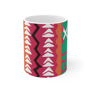 Afrocentric Designs ByKilnKrafter Kwami (Black Mug)