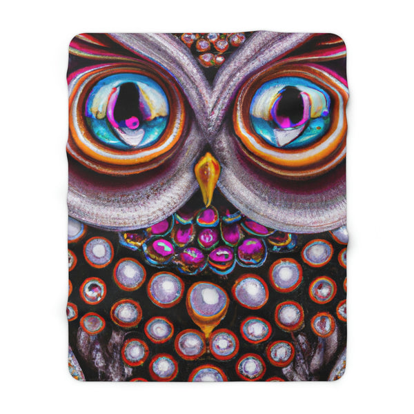 Owl Design By Johnnae Rembrandt (Throw)