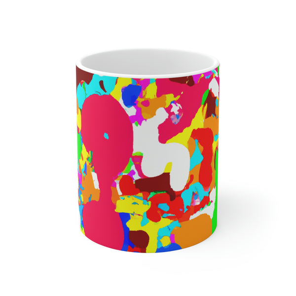 Abstract Art Design By: Benjamin West (Mug)