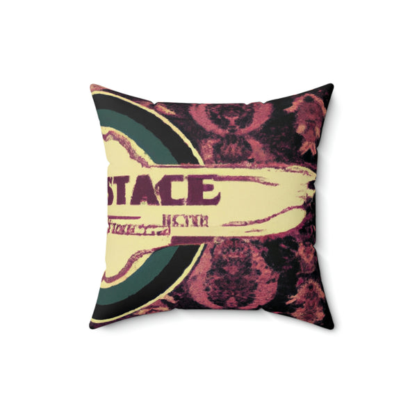 Vintage Print Designs - Crowned Royal Interiors - Throw Pillow