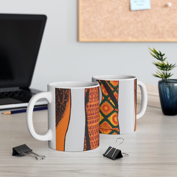 Afrocentric Designs ByMamadou Mud-Sculptor. (Mug)