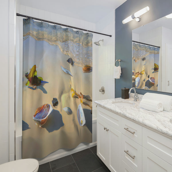 Beach Design By: Sofia Stancroft (Shower Curtain)