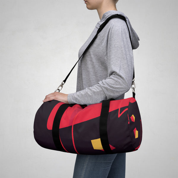 Geometric Art Design - NeoElegance Handbag Collection - Duffle Bag