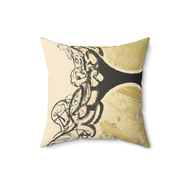 Vintage Print Designs - Francisco Goya (Throw Pillow)