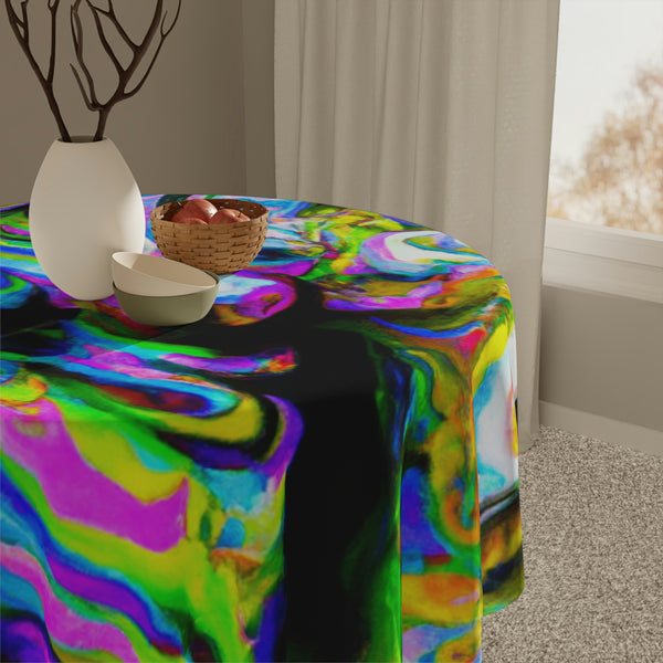 Swirl Design By Lilly Chambelaine(Tablecloth)