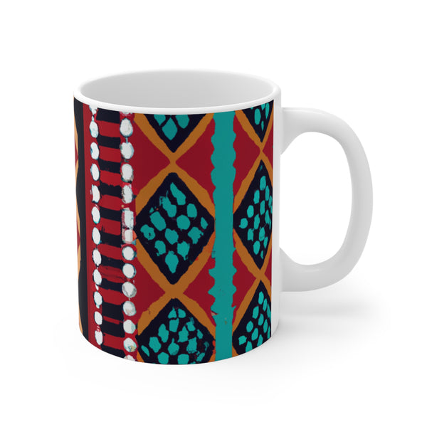 Afrocentric Designs ByBiruni Ceramicas (Mug)