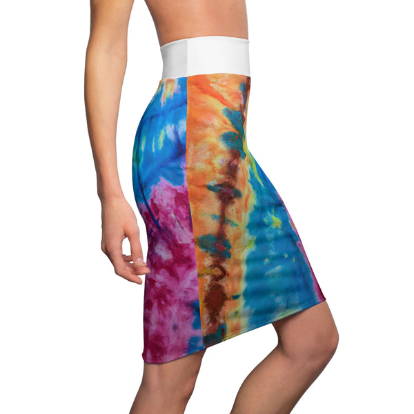 Tie Dye Designs By: Aurora Stitches - Pencil Skirt