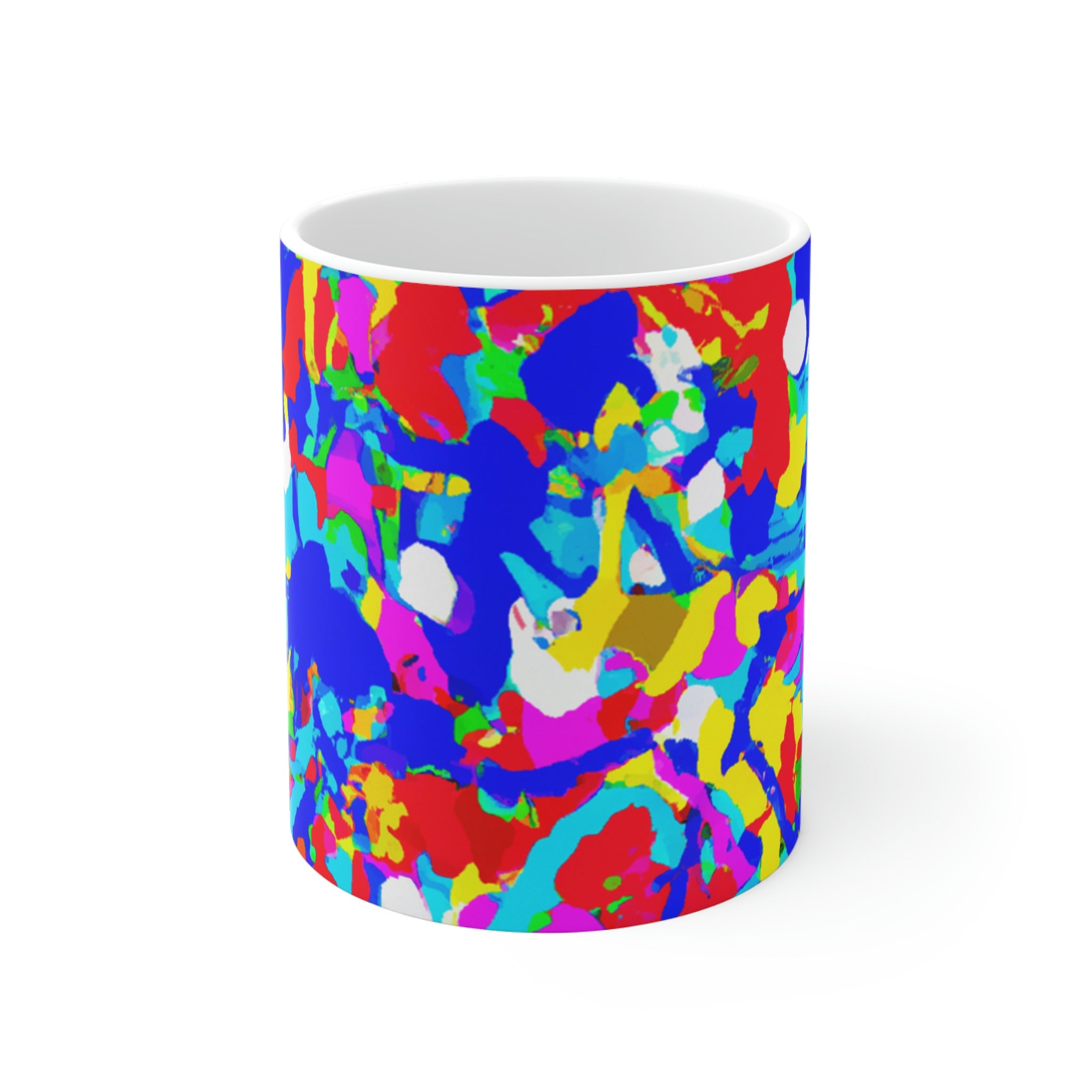 Abstract Art Design By:  Thomas Gainsborough. British Rococo portrait and landscape painter. (Mug)