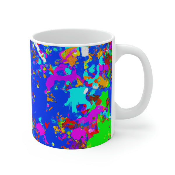 Abstract Art Design By:  Joseph Wright of Derby (Mug)