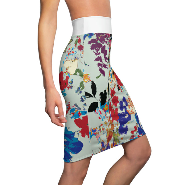 Floral Design By: Rena Royalty (Pencil Skirt)