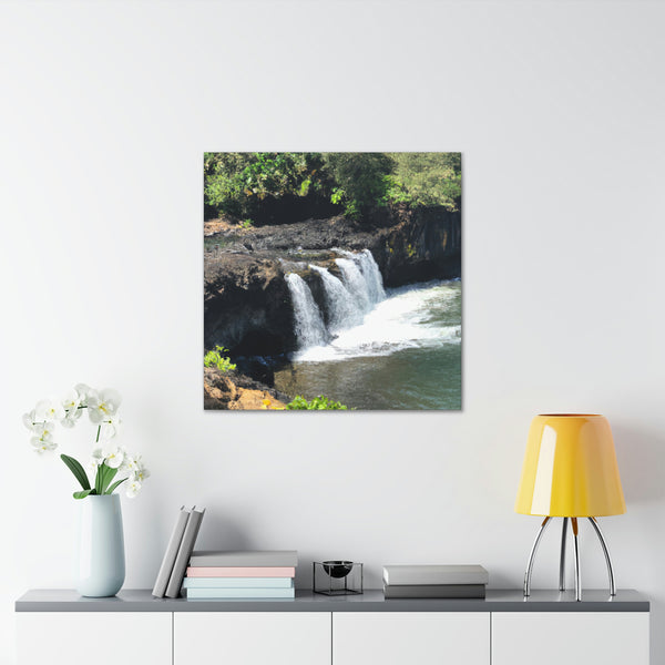 Majestic Waterfall Design By Heinrich Friedrich Füger (Wall Art)