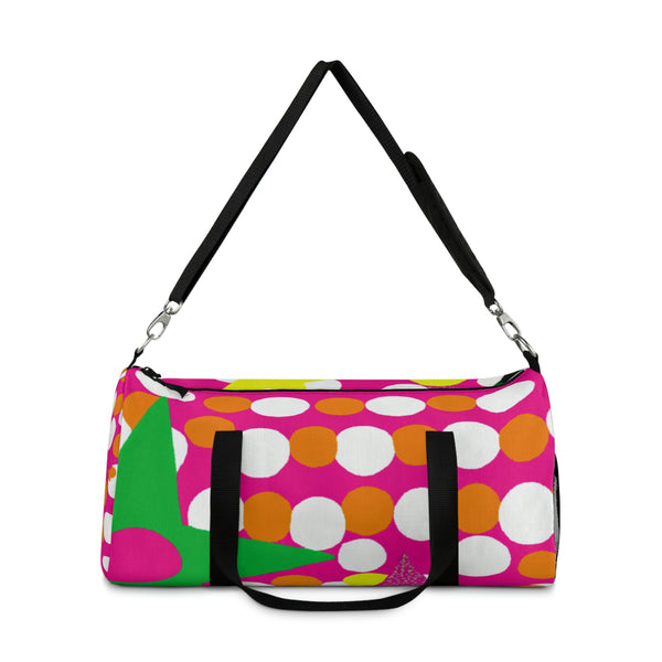 Polka Dot Design By: -LuxeDuffle by Karina - Duffle Bag