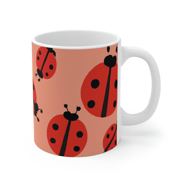 Lady Bug Designs By:Mudsmith Braiden. (Mug)