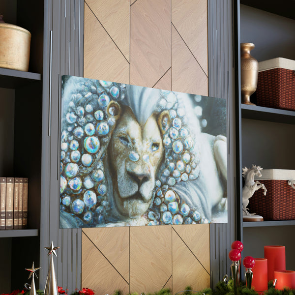 Lion Design By: Rainbow Fluxionist (Wall Art)