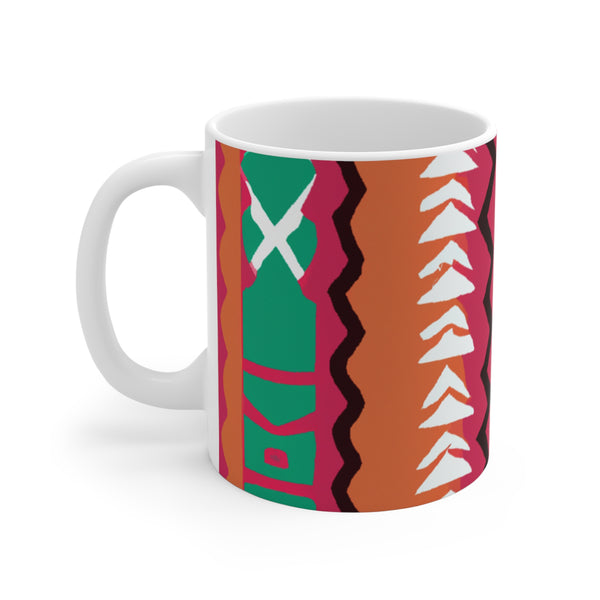 Afrocentric Designs ByKilnKrafter Kwami (Black Mug)