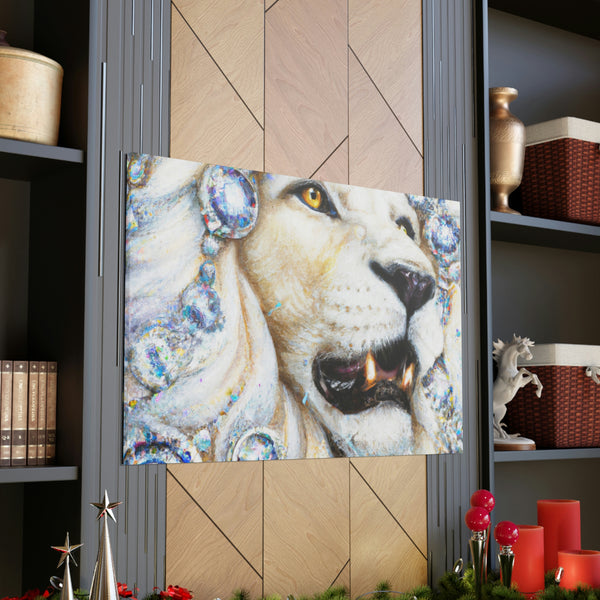 Lion Design By: Infinite Imaginator, Genna Galaxi. (Wall Art)