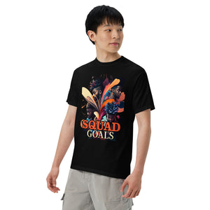 Abstract "Squad Goals"  heavyweight (T-shirt)